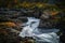 Barnafoss waterfall, West Iceland