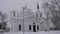 BARNAUL - JANUARY 21 City Barnaul view of the city and church on January 21, 2020 in Barnaul, Russia