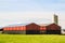 Barns and silo tower