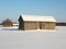 Barns in winter