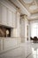 Barocco style kitchen interior in luxury house