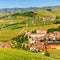 The Barolo castle in Piedmont, Italy