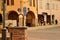 Barolo, province of Cuneo, Piedmont, Italy. July 2018. The alleys of the old town