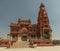 Baron Empain Palace in Cairo, Egypt  Le Palais Hindou exterior daylight shot