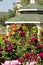 Barona Rose Garden Series - Gazebo - Red Roses - Rosa Centifolia