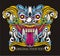 Barong Bali colors