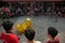 Barongsai and Lion Show at the Old Temple