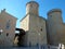 Baronial Caetani Castle built in 1319 in Fondi, Italy