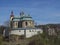 Baroque Basilica church of the Visitation Virgin Mary in spring, view from back side, place of pilgrimage, Hejnice