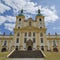 Baroque Basilica of the Visitation of the Virgin Mary at the pilgrimage site Svaty Kopecek near Olomouc