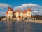 Baroque castle of Moritzburg in Germany