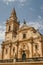 Baroque church facade, Ragusa, Sicily island