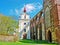 Baroque church of the Holy Cross , Sazava monastery , Czech Republic , Europe