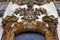 Baroque church ornaments on facade, Ouro Preto