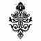 Baroque damask Mehndi Tattoo design