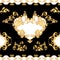 Baroque Decorative Element Seamless Pattern