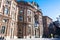 The Baroque Facade of Palazzo Carignano in Turin