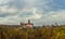 Baroque-Gothic Ksiaz Castle in a dreamy landscape