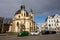 He baroque Kostel sv. Jana Krtitele Church of saint John the Baptist in Kromeriz, Czech Republic