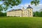 Baroque Kravare chateau near Opava city in Czech republic