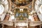 Baroque organ and beautiful ceiling of Innsbruck Cathedral or the Cathedral of St. James