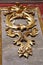 Baroque ornamental plant gold