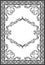 Baroque ornate decor page