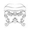 Baroque Rich style furniture
