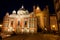 Baroque Royal Chapel at Night in Poland