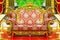 Baroque sofa with golden frame