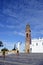 Baroque tower and shrine