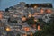 The baroque town of Ragusa Ibla at evening