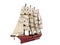 Barque ship gift craft model wooden