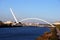 Barqueta bridge, Seville, Spain.