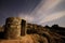 Barrack huts of the civil war near Bustarviejo, Madrid, Spain