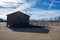 Barracks at Manzanar concentration camp California