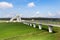 Barrage and Sluice construction in Driel, Netherlands.