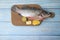Barramundi or asian seabass fish with ginger,garlic,and key lime