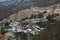 Barrea medieval village in the Abruzzo mountain in winter season