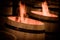 Barrel Making in Bordeaux Wineyard