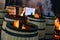 Barrel Making in Bordeaux Wineyard