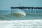 Barrel Wave Avalon Pier, Outer Banks of North Carolina