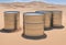 a barrels storage tanks gallon hazardous toxic waste desert new drum fuel dump gas oil container steel chemical barrel cargo metal