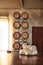 Barrels of wine and sugar