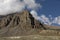 Barren mountains seen  at Kaza , Spiti Valley, Himachal Pradesh, India
