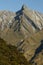 Barren slopes in Mount Aspiring National Park