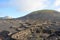 Barren volcanic landscape of Spanish island Lanzarote