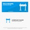 Barricade, Barrier, Construction SOlid Icon Website Banner and Business Logo Template