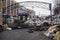 Barricades at Euromaidan in Kiev