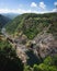 Barron Falls in tropical rainforest valley Kuranda